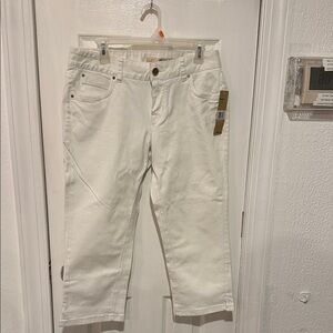 DKNY White Denim Jeans